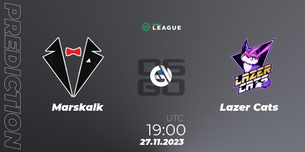 Marskalk vs Lazer Cats: Betting TIp, Match Prediction. 27.11.23. CS2 (CS:GO), ESEA Season 47: Advanced Division - Europe