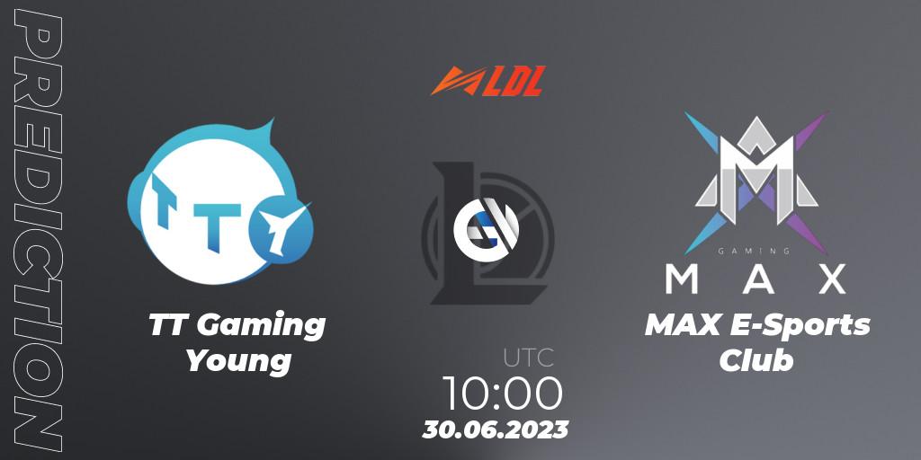 TT Gaming Young vs MAX E-Sports Club: Betting TIp, Match Prediction. 30.06.2023 at 10:00. LoL, LDL 2023 - Regular Season - Stage 3