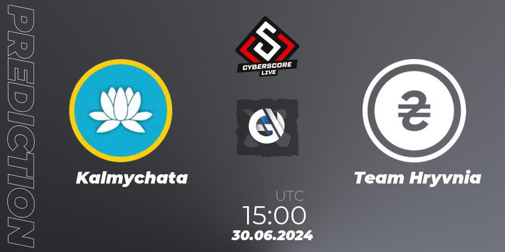 Kalmychata vs Team Hryvnia: Betting TIp, Match Prediction. 30.06.2024 at 15:00. Dota 2, CyberScore Cup