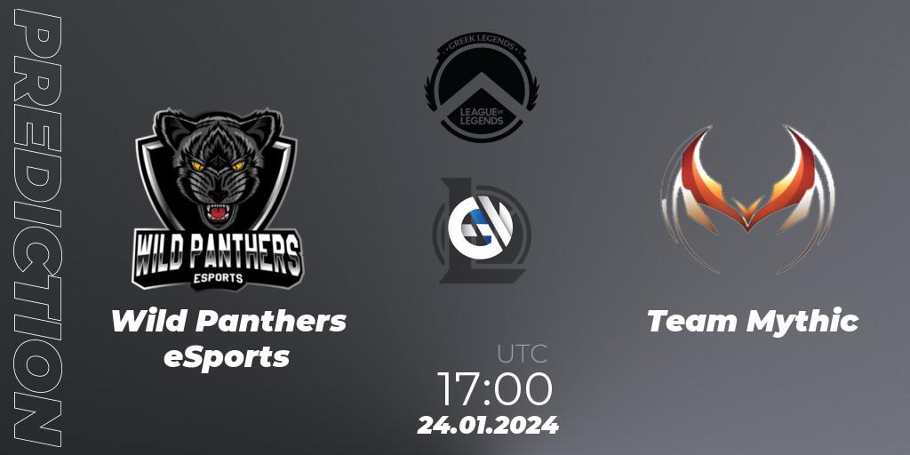 Wild Panthers eSports vs Team Mythic: Betting TIp, Match Prediction. 24.01.2024 at 17:00. LoL, GLL Spring 2024