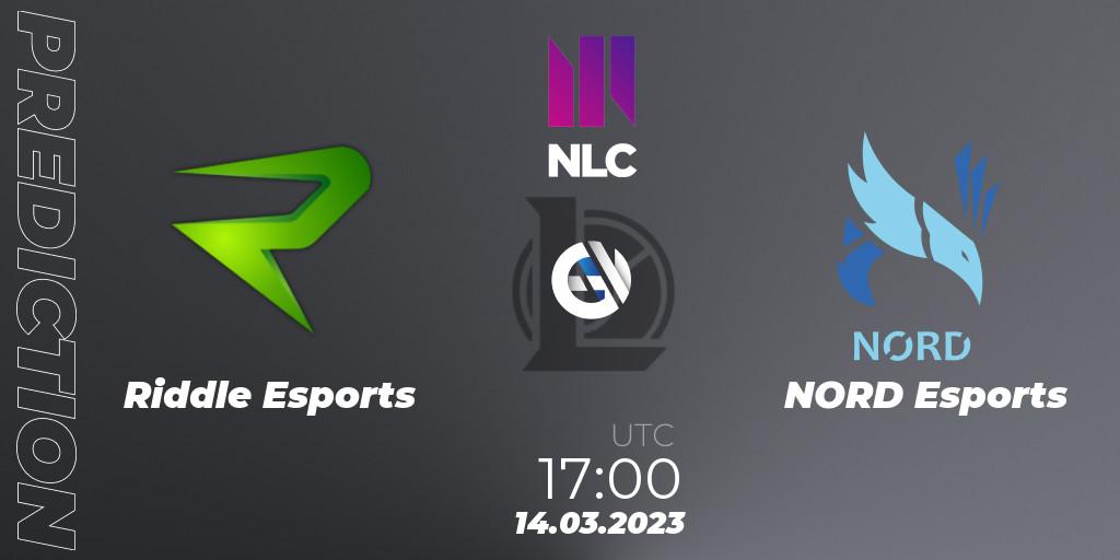 Riddle Esports vs NORD Esports: Betting TIp, Match Prediction. 14.03.23. LoL, NLC 1st Division Spring 2023
