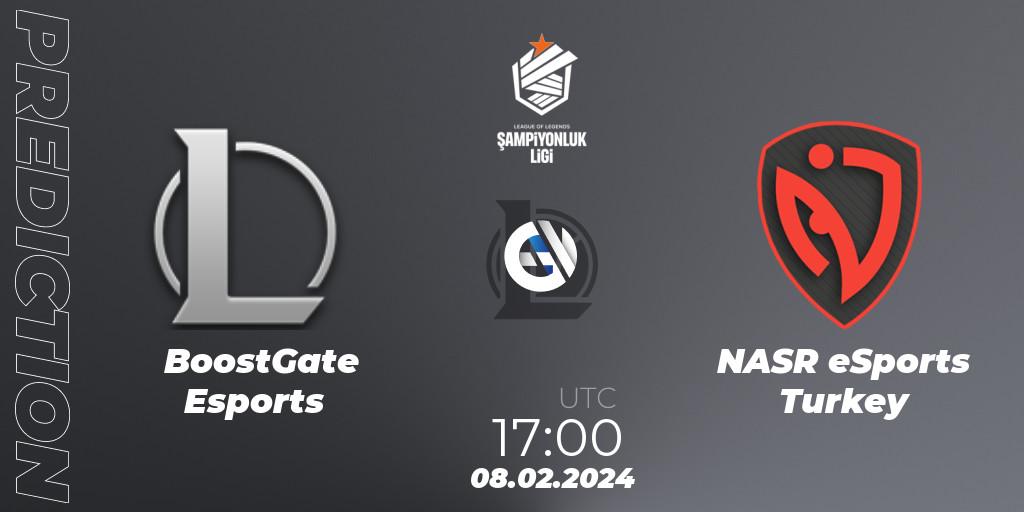 BoostGate Esports vs NASR eSports Turkey: Betting TIp, Match Prediction. 08.02.24. LoL, TCL Winter 2024