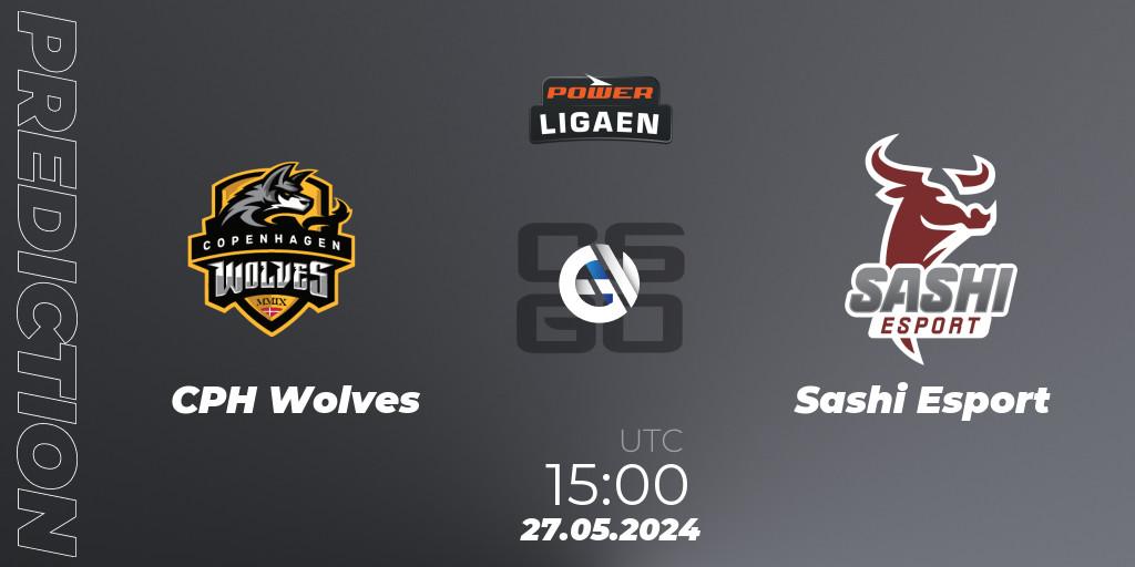 CPH Wolves vs Sashi Esport: Betting TIp, Match Prediction. 27.05.2024 at 15:00. Counter-Strike (CS2), Dust2.dk Ligaen Season 26