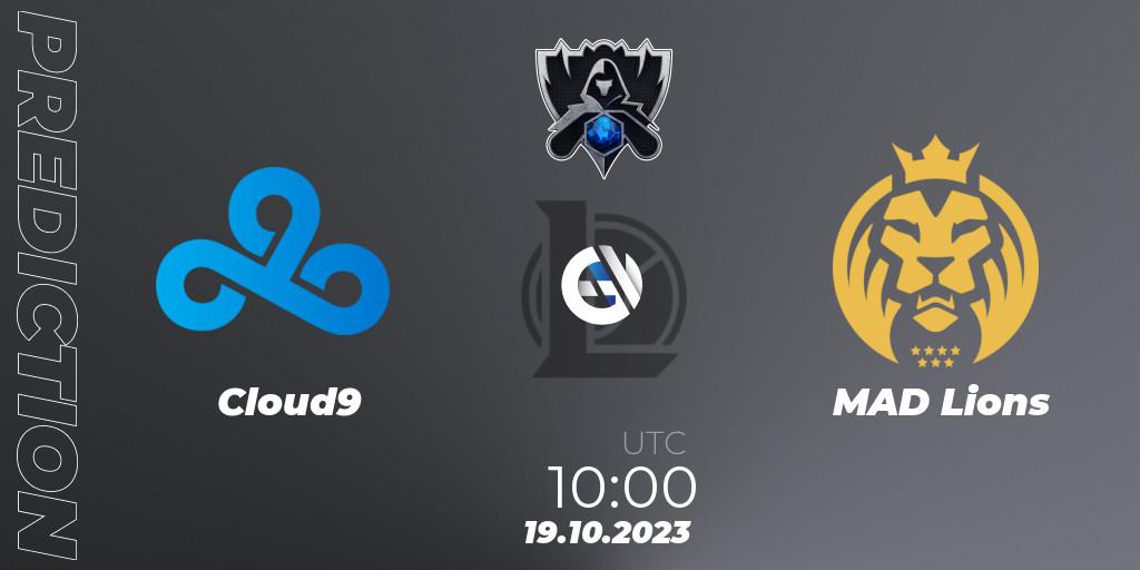 Cloud9 vs MAD Lions: Betting TIp, Match Prediction. 19.10.23. LoL, Worlds 2023 LoL - Group Stage