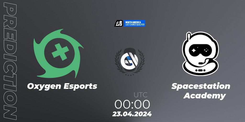 Oxygen Esports vs Spacestation Academy: Betting TIp, Match Prediction. 22.04.24. Rainbow Six, North America League 2024 - Stage 1: Last Chance Qualifier