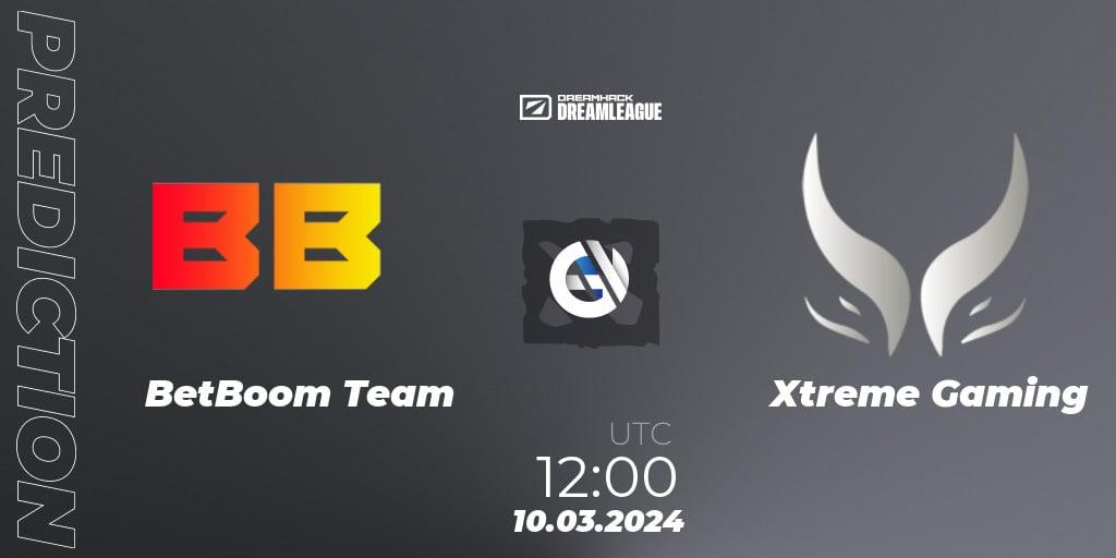 BetBoom Team vs Xtreme Gaming: Betting TIp, Match Prediction. 10.03.2024 at 11:55. Dota 2, DreamLeague Season 22