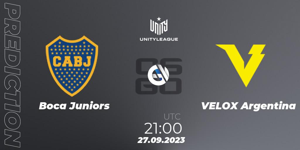 Boca Juniors vs VELOX Argentina: Betting TIp, Match Prediction. 02.10.23. CS2 (CS:GO), LVP Unity League Argentina 2023