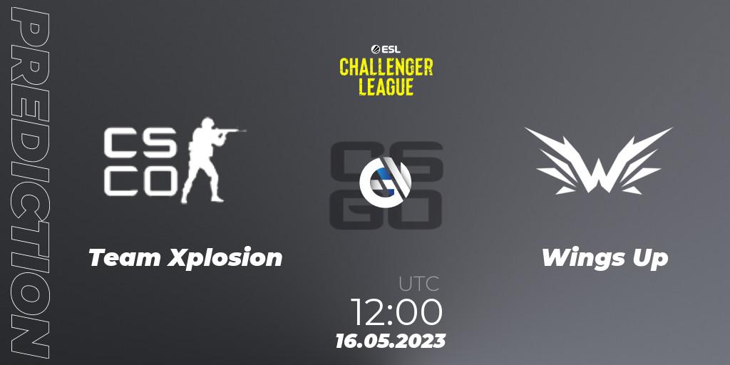 Team Xplosion vs Wings Up: Betting TIp, Match Prediction. 16.05.2023 at 12:00. Counter-Strike (CS2), ESL Challenger League Season 45: Asia-Pacific