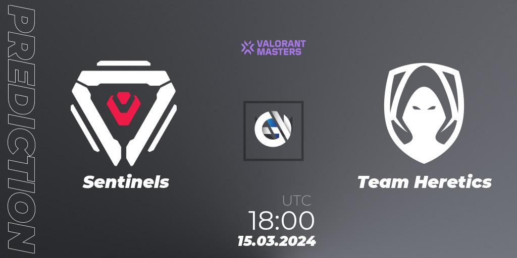 Sentinels vs Team Heretics: Betting TIp, Match Prediction. 15.03.24. VALORANT, VCT 2024: Masters Madrid