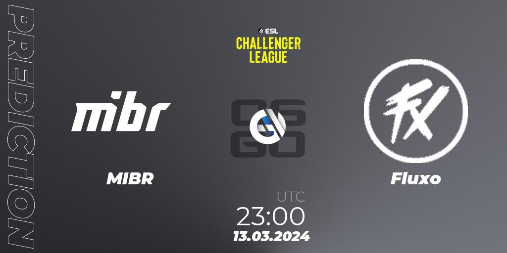 MIBR vs Fluxo: Betting TIp, Match Prediction. 05.04.24. CS2 (CS:GO), ESL Challenger League Season 47: South America
