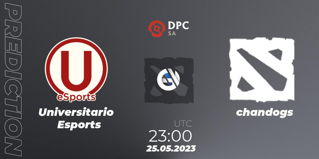 Universitario Esports vs chandogs: Betting TIp, Match Prediction. 25.05.23. Dota 2, DPC 2023 Tour 3: SA Closed Qualifier