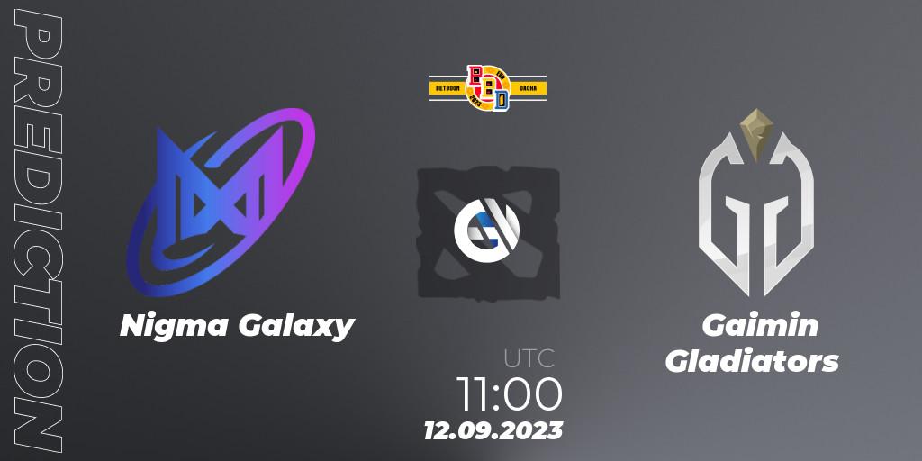 Nigma Galaxy vs Gaimin Gladiators: Betting TIp, Match Prediction. 12.09.23. Dota 2, BetBoom Dacha