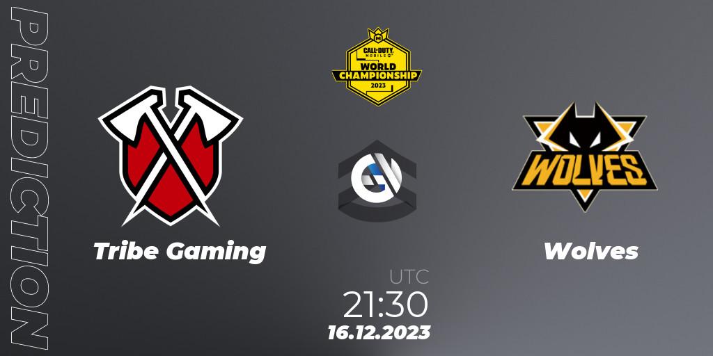 Tribe Gaming vs Wolves: Betting TIp, Match Prediction. 16.12.2023 at 19:55. Call of Duty, CODM World Championship 2023