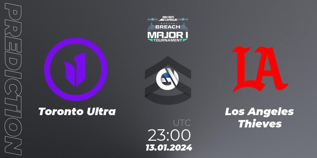 Toronto Ultra vs Los Angeles Thieves: Betting TIp, Match Prediction. 13.01.2024 at 23:00. Call of Duty, Call of Duty League 2024: Stage 1 Major Qualifiers
