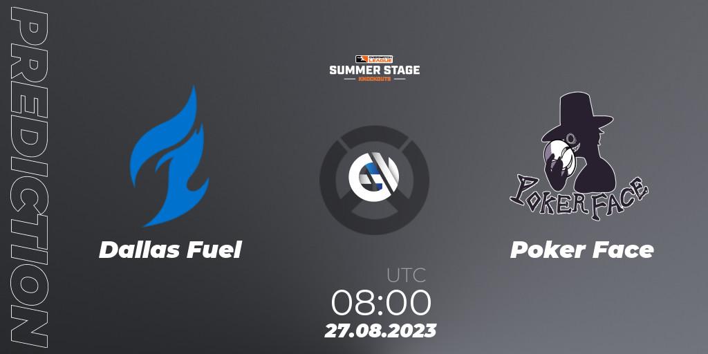 Dallas Fuel vs Poker Face: Betting TIp, Match Prediction. 27.08.23. Overwatch, Overwatch League 2023 - Summer Stage Knockouts