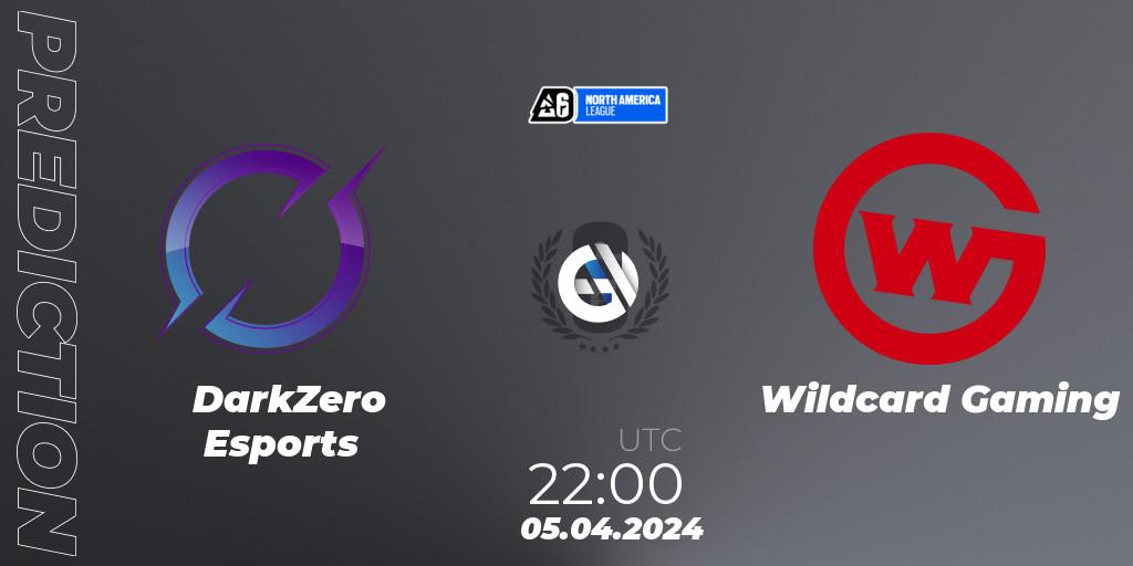 DarkZero Esports vs Wildcard Gaming: Betting TIp, Match Prediction. 05.04.24. Rainbow Six, North America League 2024 - Stage 1