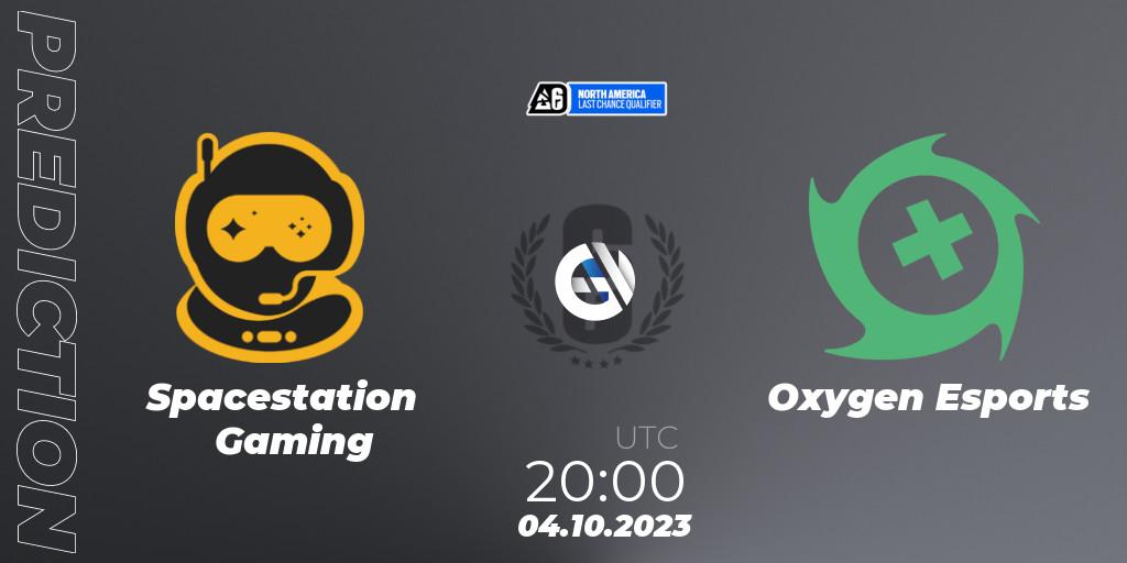 Spacestation Gaming vs Oxygen Esports: Betting TIp, Match Prediction. 04.10.23. Rainbow Six, North America League 2023 - Stage 2 - Last Chance Qualifier