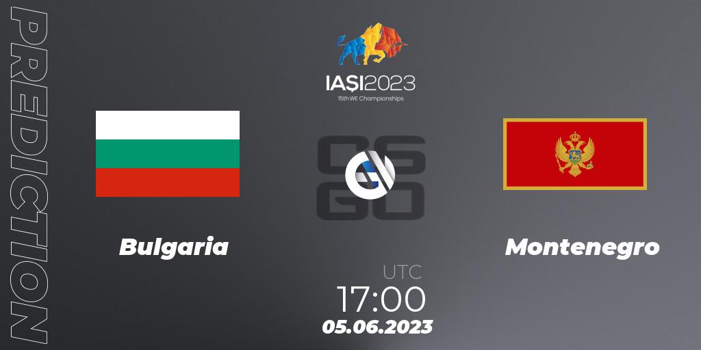 Bulgaria vs Montenegro: Betting TIp, Match Prediction. 05.06.23. CS2 (CS:GO), IESF World Esports Championship 2023: Eastern Europe Qualifier