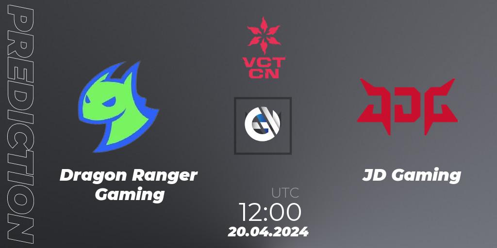 Dragon Ranger Gaming vs JD Gaming: Betting TIp, Match Prediction. 20.04.24. VALORANT, VALORANT Champions Tour China 2024: Stage 1 - Group Stage