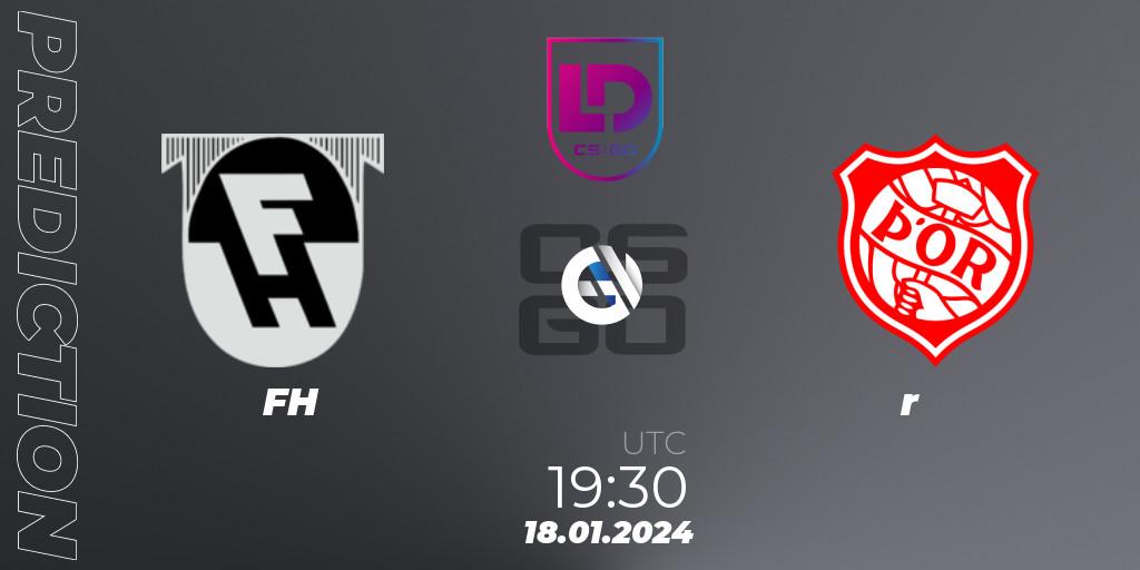 FH vs Þór: Betting TIp, Match Prediction. 18.01.2024 at 19:30. Counter-Strike (CS2), Icelandic Esports League Season 8: Regular Season
