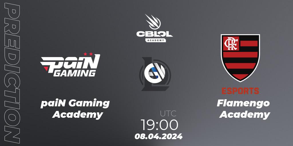 paiN Gaming Academy vs Flamengo Academy: Betting TIp, Match Prediction. 08.04.2024 at 19:00. LoL, CBLOL Academy Split 1 2024