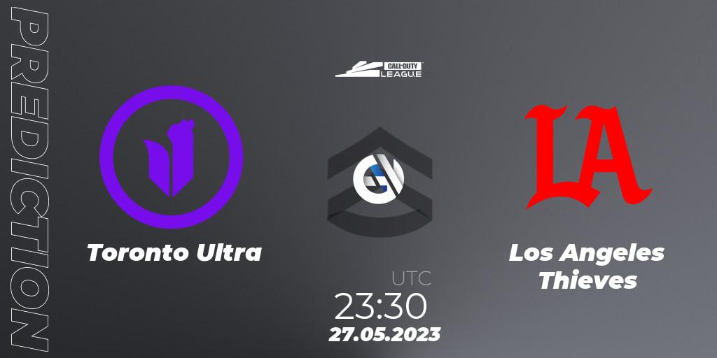 Toronto Ultra vs Los Angeles Thieves: Betting TIp, Match Prediction. 27.05.2023 at 23:30. Call of Duty, Call of Duty League 2023: Stage 5 Major