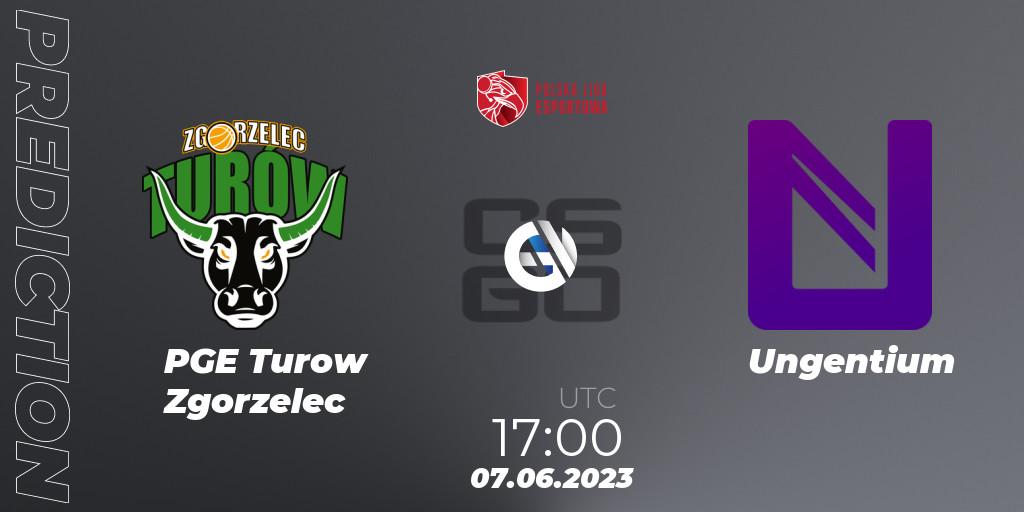PGE Turow Zgorzelec vs Ungentium: Betting TIp, Match Prediction. 08.06.23. CS2 (CS:GO), Polish Esports League 2023 Split 2