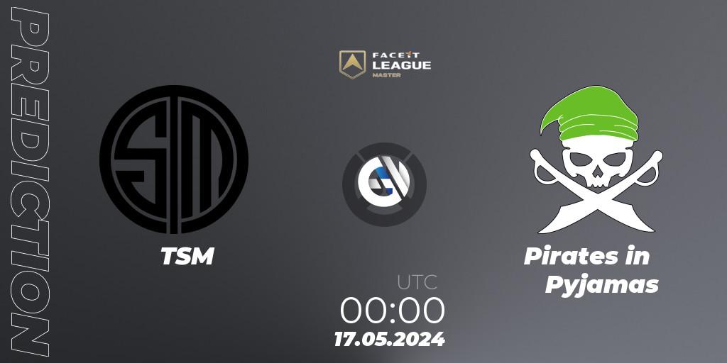 TSM vs Pirates in Pyjamas: Betting TIp, Match Prediction. 17.05.2024 at 00:00. Overwatch, FACEIT League Season 1 - NA Master Road to EWC