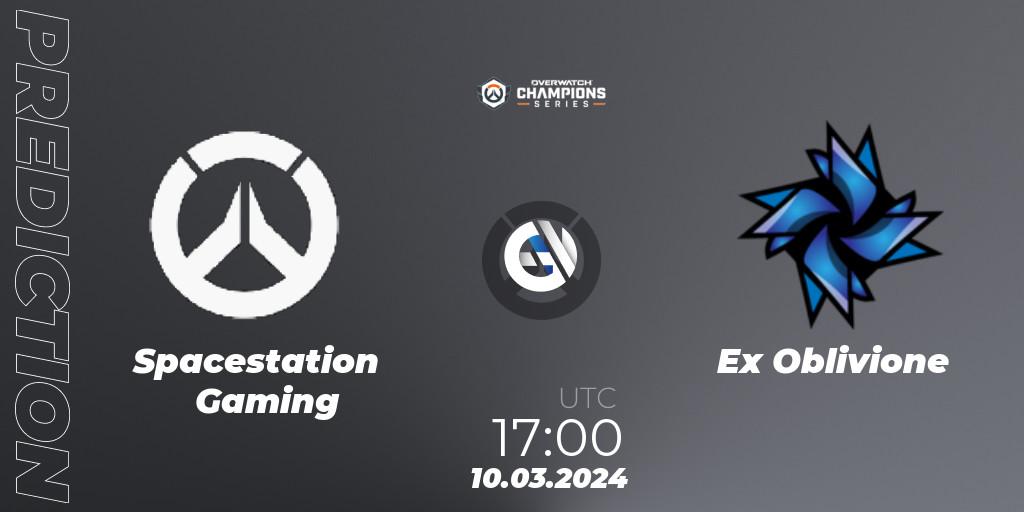 Spacestation Gaming vs Ex Oblivione: Betting TIp, Match Prediction. 10.03.24. Overwatch, Overwatch Champions Series 2024 - EMEA Stage 1 Group Stage