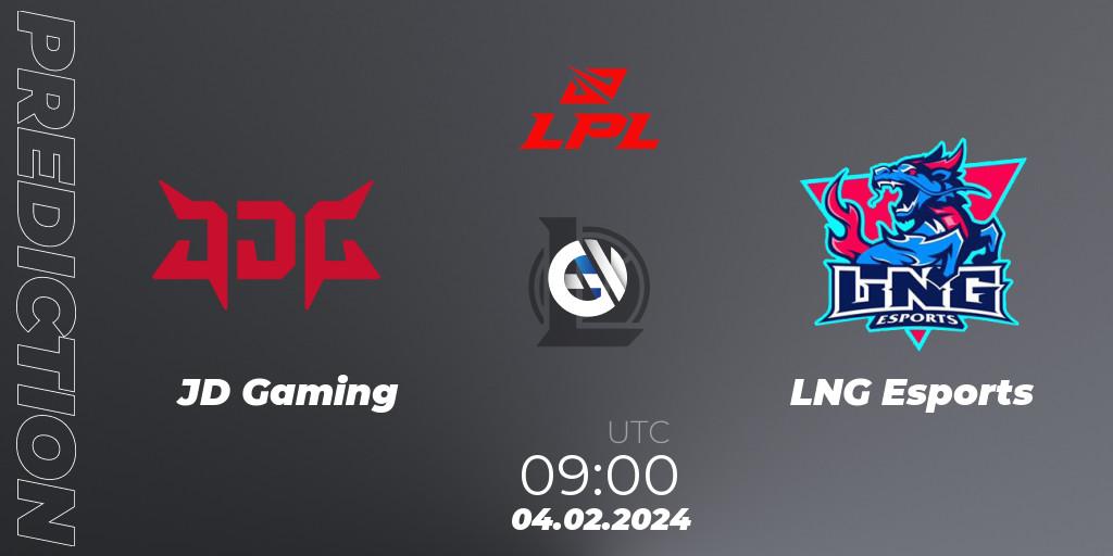 JD Gaming vs LNG Esports: Betting TIp, Match Prediction. 04.02.24. LoL, LPL Spring 2024 - Group Stage