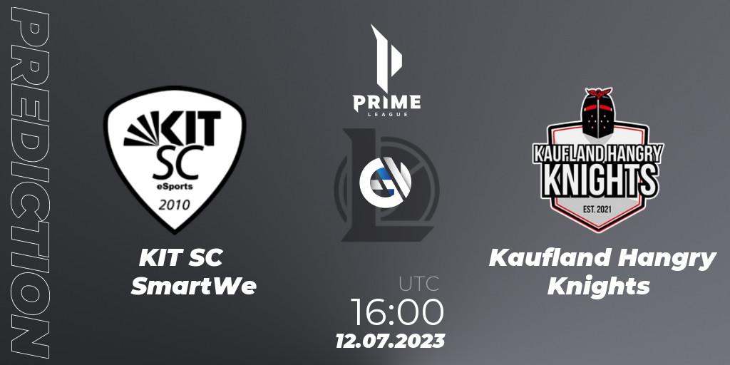 KIT SC SmartWe vs Kaufland Hangry Knights: Betting TIp, Match Prediction. 12.07.2023 at 16:00. LoL, Prime League 2nd Division Summer 2023