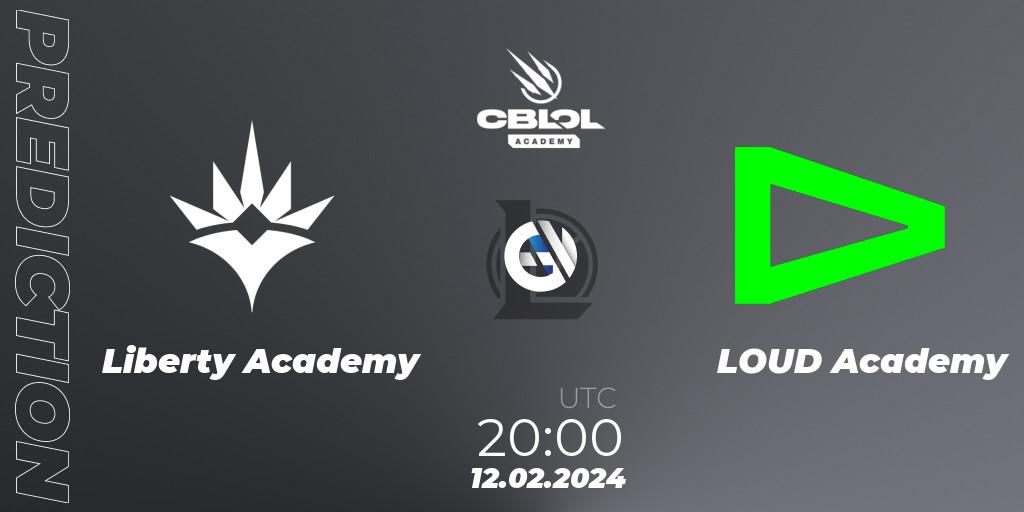 Liberty Academy vs LOUD Academy: Betting TIp, Match Prediction. 12.02.2024 at 21:00. LoL, CBLOL Academy Split 1 2024