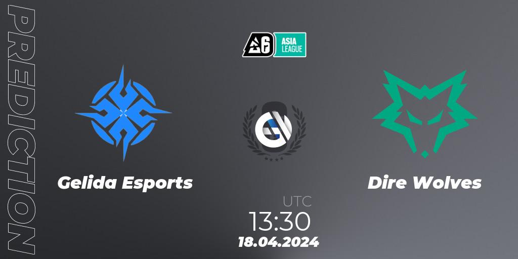 Gelida Esports vs Dire Wolves: Betting TIp, Match Prediction. 18.04.24. Rainbow Six, Asia League 2024 - Stage 1