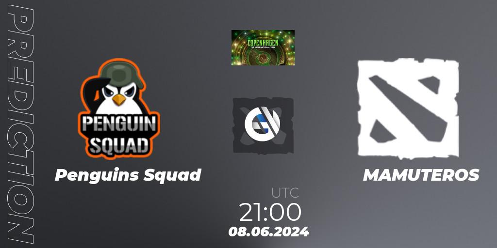 Penguins Squad vs MAMUTEROS: Betting TIp, Match Prediction. 08.06.2024 at 21:00. Dota 2, The International 2024: South America Open Qualifier #2