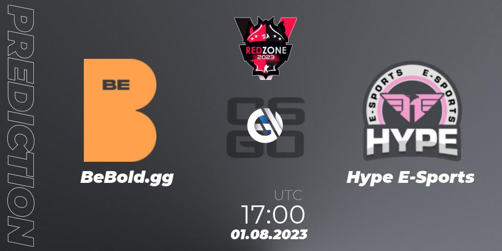 BeBold.gg vs Hype E-Sports: Betting TIp, Match Prediction. 01.08.2023 at 17:00. Counter-Strike (CS2), RedZone PRO League Season 5