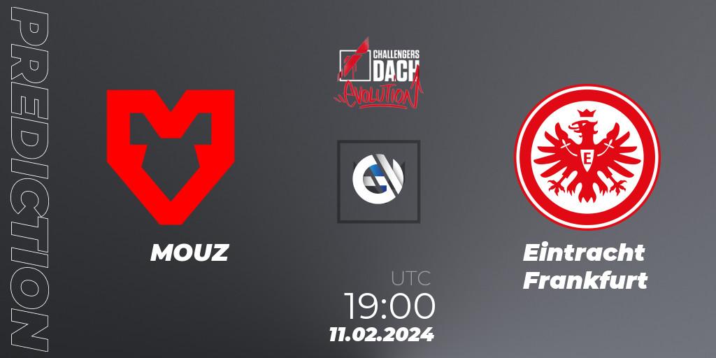 MOUZ vs Eintracht Frankfurt: Betting TIp, Match Prediction. 11.02.2024 at 17:30. VALORANT, VALORANT Challengers 2024 DACH: Evolution Split 1