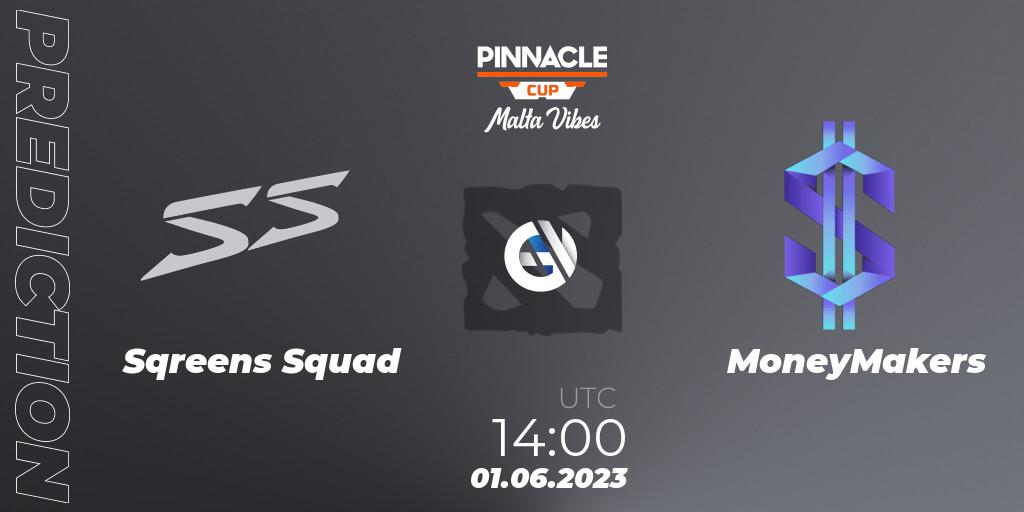 Sqreens Squad vs MoneyMakers: Betting TIp, Match Prediction. 01.06.23. Dota 2, Pinnacle Cup: Malta Vibes #2