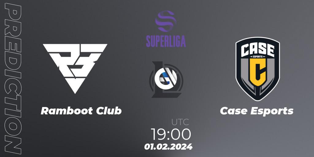 Ramboot Club vs Case Esports: Betting TIp, Match Prediction. 01.02.2024 at 19:00. LoL, Superliga Spring 2024 - Group Stage