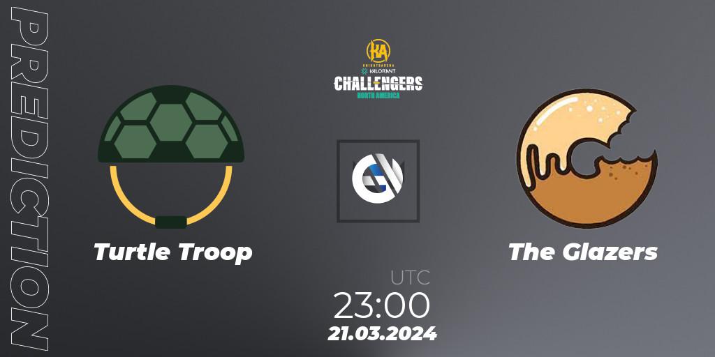 Turtle Troop vs The Glazers: Betting TIp, Match Prediction. 22.03.24. VALORANT, VALORANT Challengers 2024: North America Split 1