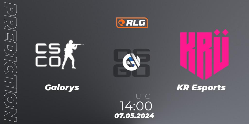 Galorys vs KRÜ Esports: Betting TIp, Match Prediction. 07.05.2024 at 14:00. Counter-Strike (CS2), RES Latin American Series #4