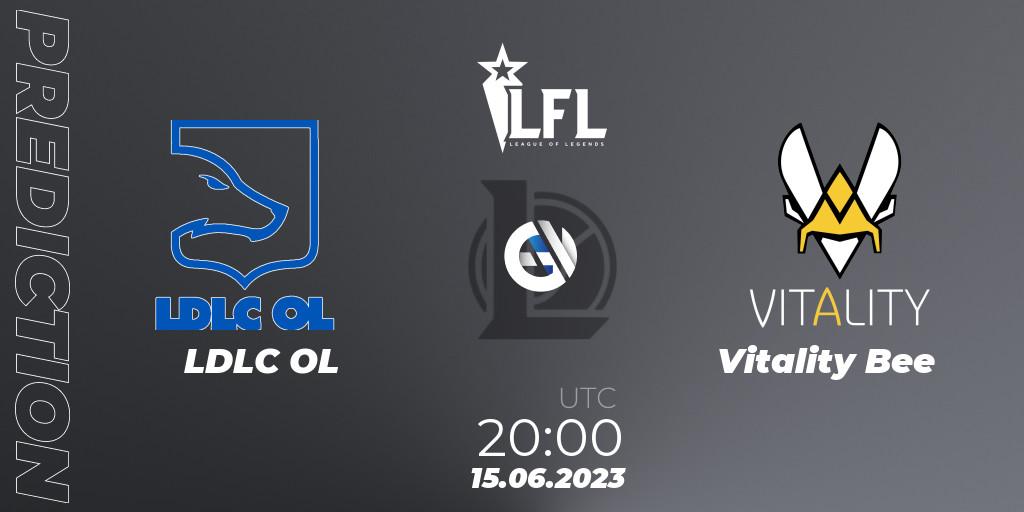 LDLC OL vs Vitality Bee: Betting TIp, Match Prediction. 15.06.23. LoL, LFL Summer 2023 - Group Stage