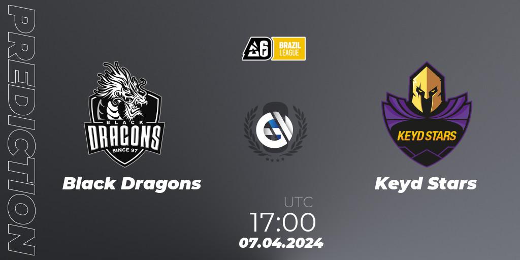 Black Dragons vs Keyd Stars: Betting TIp, Match Prediction. 07.04.2024 at 17:00. Rainbow Six, Brazil League 2024 - Stage 1