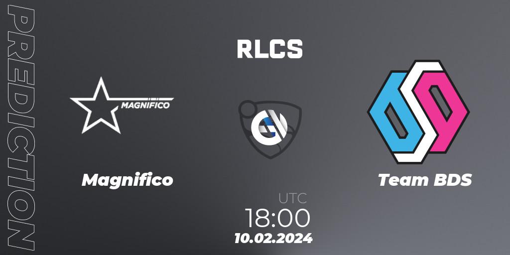 Magnifico vs Team BDS: Betting TIp, Match Prediction. 10.02.2024 at 18:00. Rocket League, RLCS 2024 - Major 1: Europe Open Qualifier 1