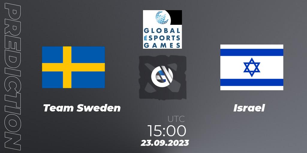 Team Sweden vs Israel: Betting TIp, Match Prediction. 23.09.23. Dota 2, Global Esports Games 2023: Europe Qualifier