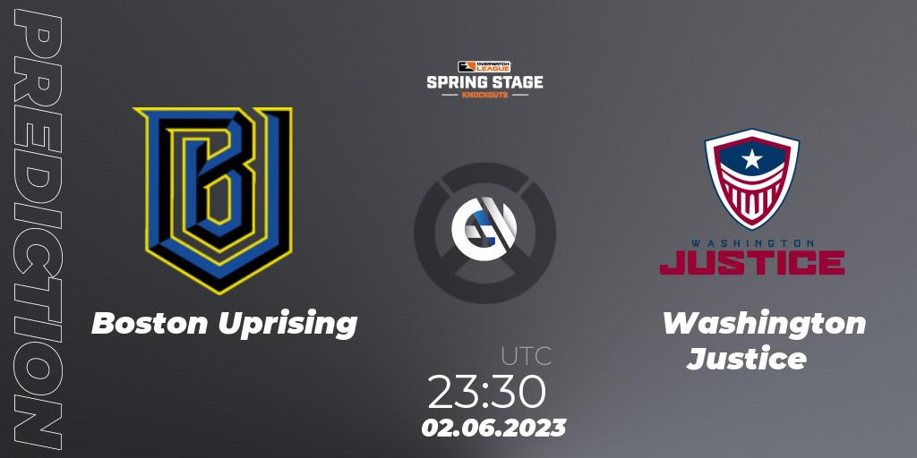Boston Uprising vs Washington Justice: Betting TIp, Match Prediction. 03.06.23. Overwatch, OWL Stage Knockouts Spring 2023
