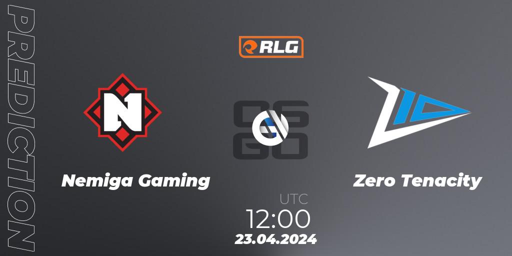 Nemiga Gaming vs Zero Tenacity: Betting TIp, Match Prediction. 23.04.24. CS2 (CS:GO), RES European Series #2