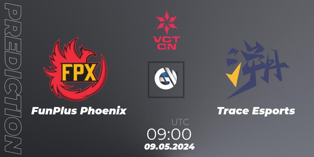 FunPlus Phoenix vs Trace Esports: Betting TIp, Match Prediction. 09.05.2024 at 09:00. VALORANT, VCT 2024: China Stage 1