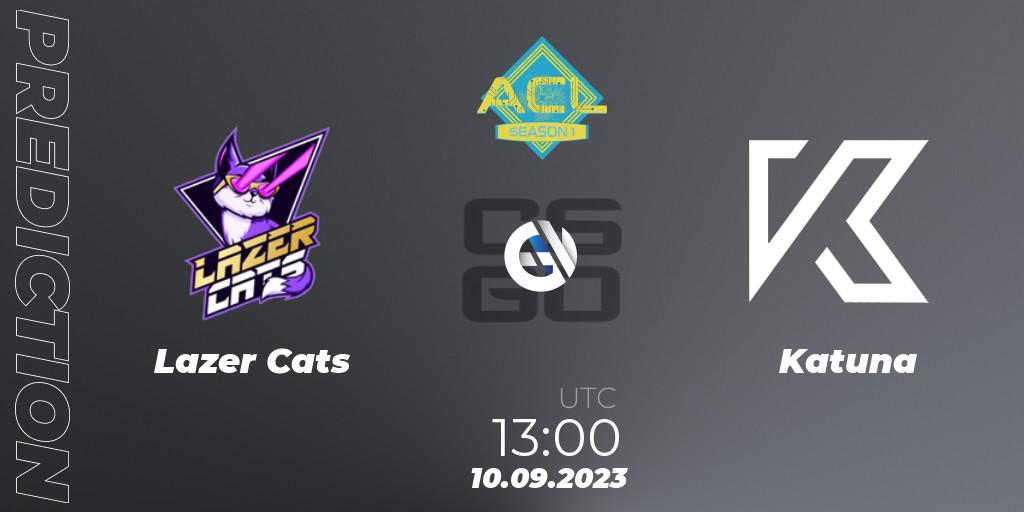 Lazer Cats vs Katuna: Betting TIp, Match Prediction. 10.09.23. CS2 (CS:GO), Arena Cyberclub League Season 1