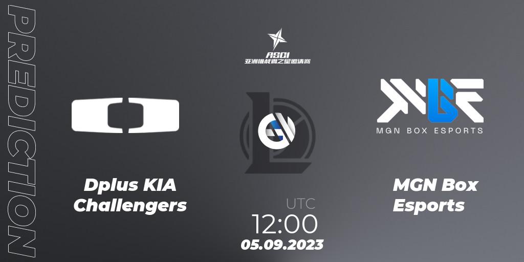 Dplus KIA Challengers vs MGN Box Esports: Betting TIp, Match Prediction. 05.09.23. LoL, Asia Star Challengers Invitational 2023