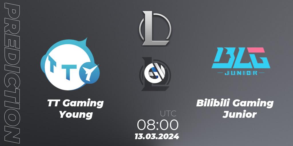 TT Gaming Young vs Bilibili Gaming Junior: Betting TIp, Match Prediction. 13.03.24. LoL, LDL 2024 - Stage 1